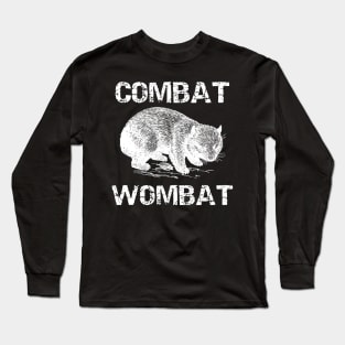 Combat Wombat Long Sleeve T-Shirt